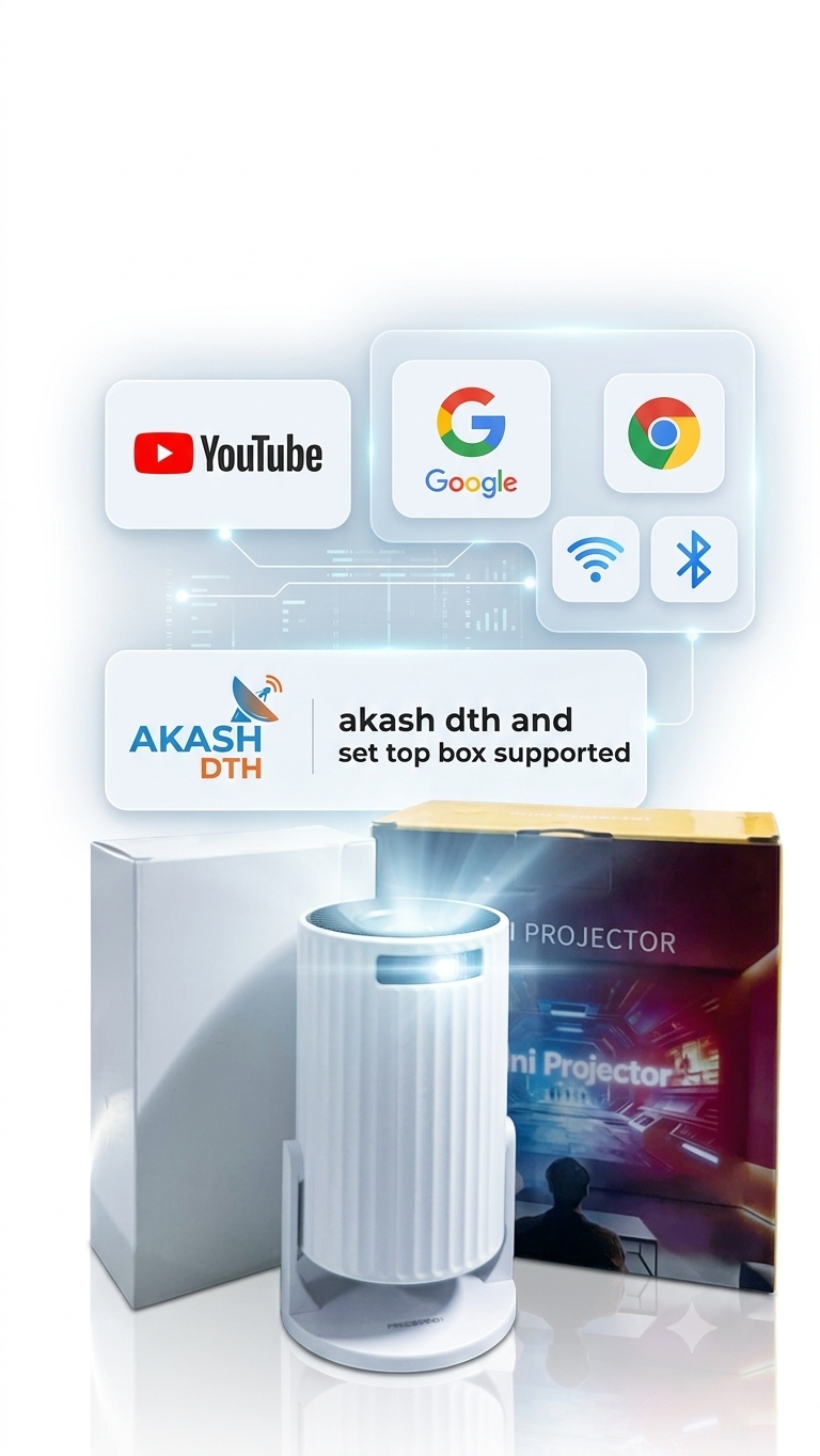 P80 Mini Android Projector