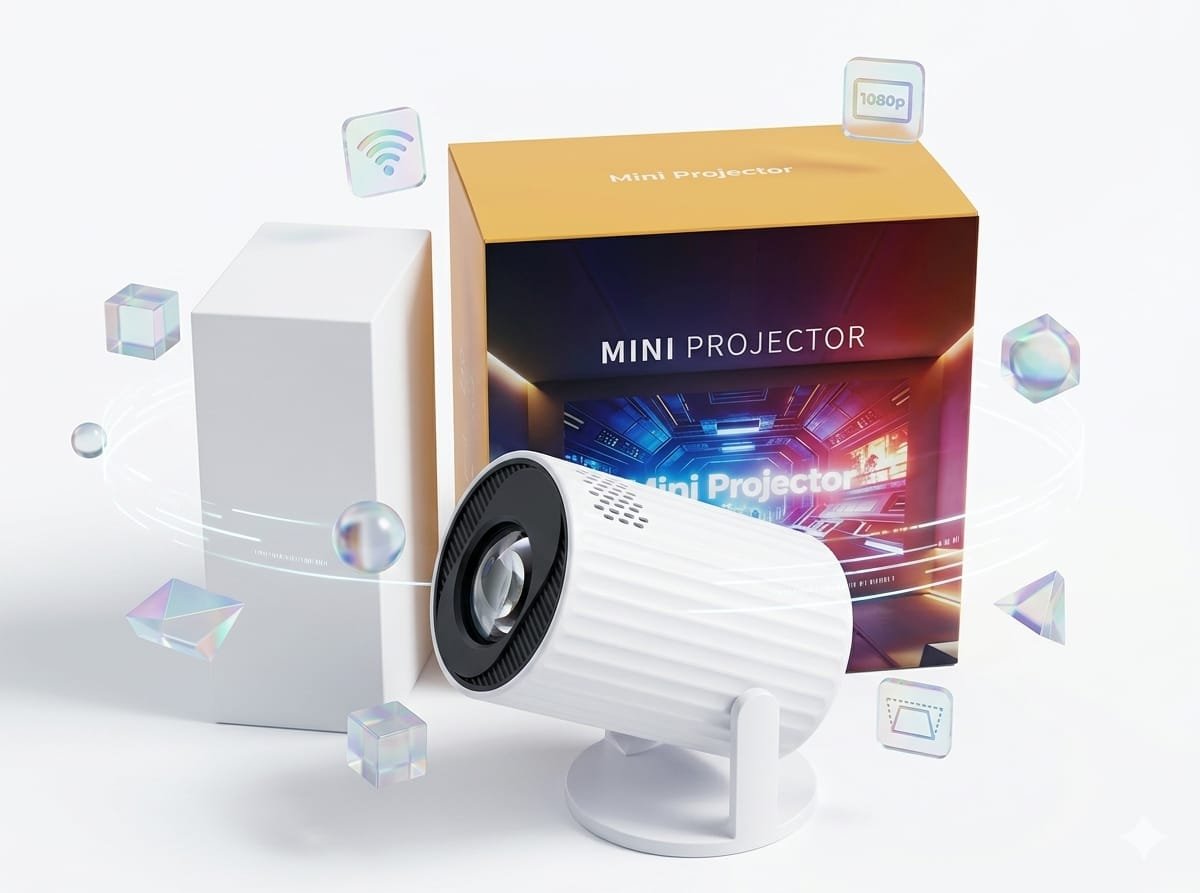 P80 Mini Android Projector - Image 5